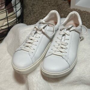 Birkenstock Bend Low in white leather size 39